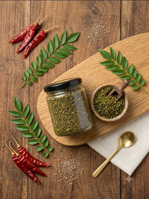 Machai Café Heritage Curry Leaves Podi