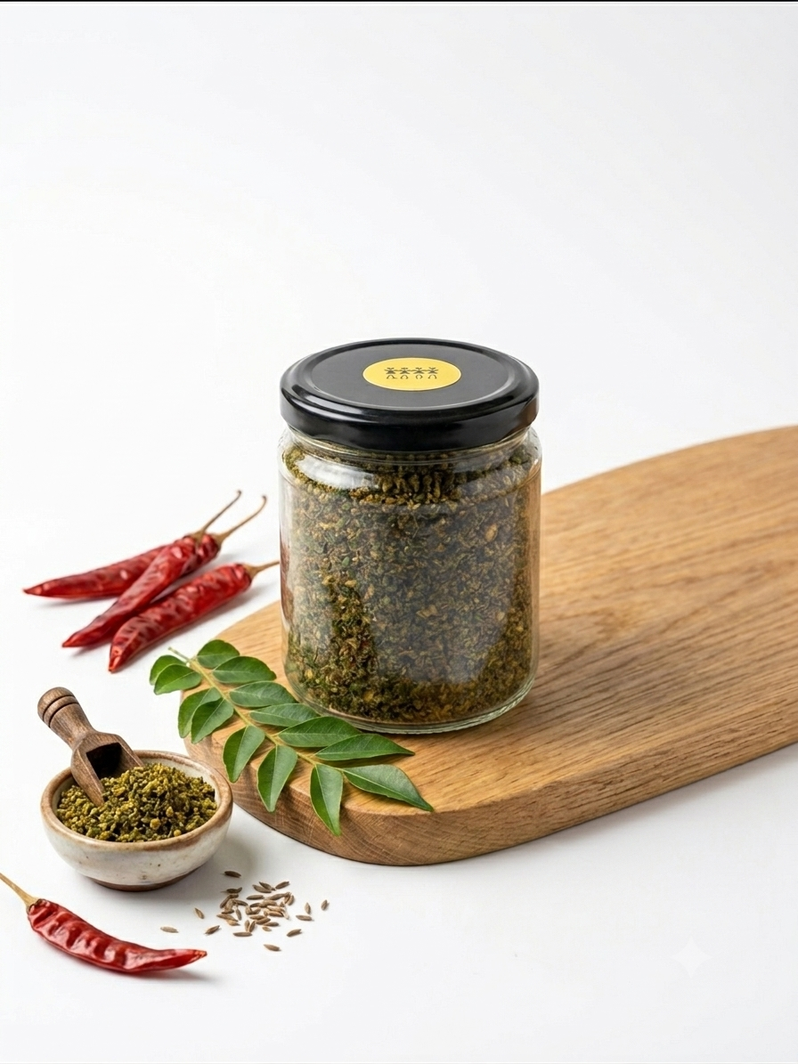 Machai Café Heritage Curry Leaves Podi