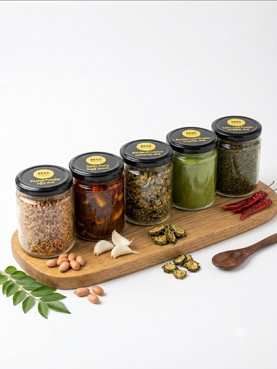 The Ultimate Machai Podi & Curry Combo (Pack of 5)